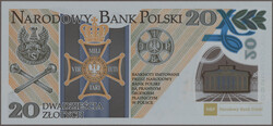 20 Zlotych 16.1.2014 "100th Anniversary of Polish Legion", without ...