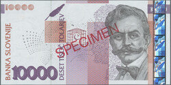 10000 Tolarjev 2003 SPECIMEN, P. 34as, UNC