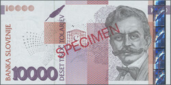 10000 Tolarjev 2004 SPECIMEN, P. 34bs, UNC