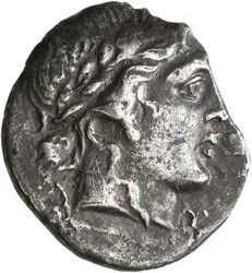 Myra, Drachme nach 168 v. Chr., Prägung für die Lykische Liga; BMC5 ...