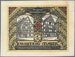 Osterwieck am Harz, 20 Mark 1.5.1922, Leder, G.350a, I  Automatically ...