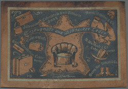 Pößneck, 5 Millionen Mark 11.8.1923, Leder, G. 453, III, fleckig  ...