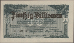 Freudenstadt und Baiersbronn, Stadtgemeinde und Gemeinde, 50 ...