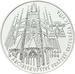 200 Kc 1994 - 200 Kč 1994 St. Veit Kathedrale / Arcibiskupství ...