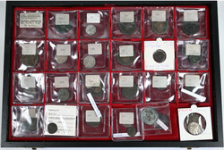 Konvolut von circa 60 antiken Münzen; meist Römische Kaiserzeit; ...