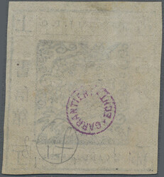 1865, "Candareens." in the plural, 2 Liang black on pelure paper, Liv ...