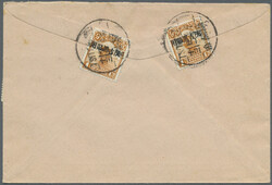 1929. Illustrated 'Dr. Sun Yat-sen' envelope addressed to Switzerland ...