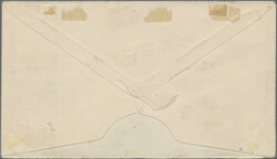 1895, black flag Republic, 100 C. blackish blue tied "Tainan Fornosa ...