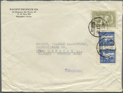 Eastern China, 1949, covers (3) Shanghai July-October to ...