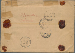 1914, Definitives 2c. (5), 3c. (4), 4c. (5) and Red Cross surcharge ...