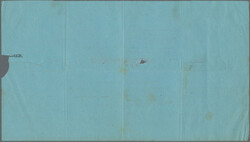 1894 Telegram form (blue) dated '22nd Sep. 1894' addressed to ...