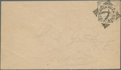1897-98 Six different postal stationery items, one 1a. envelope ...
