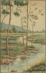 Kurume, 1916/18, three cards: inter camp card to POW camp Narashino ...