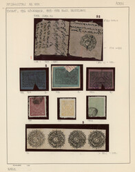 1871/1930 (ca.), used and unused collection of early period on album ...