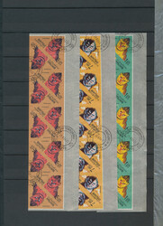 1966, Abominable snowman (Yeti), 20 sets of 15 IMPERFORATE values in ...