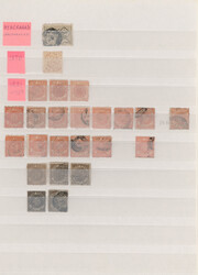 1869-1950 Specialized collection of hundreds of mint and used stamps ...