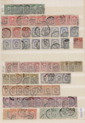 1876/2007 (ca.), mostly used accumulation in large stockbook, clean ...