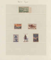 1985/90, native paper and export paper: the stamps printed on quality ...