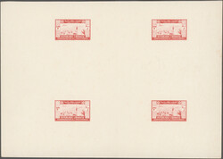 1943, group of five combined proof sheets: 1943, 2nd Anniversary of ...