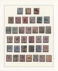 1867/1910 (ca.), used and unused collection well arranged on album ...