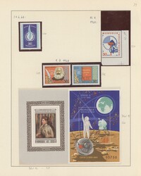 1924/1990, comprehensive mint and used collection on album pages, ...