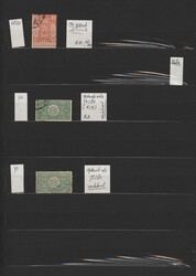 1880/1994 (ca.), extraordinary collection/estate mapping the stamps ...