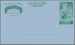 1966 Air letter sheets 20n.p., 30n.p. and 40n.p., two complete sets ...