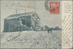 1901/1903, Swedish South Polar Expedition, official ppc "SNOW HILL" ...