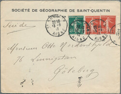 1901/1903, Swedish South Polar Expedition, group of six covers/card ...