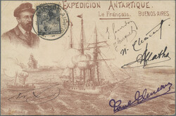 1903/1905, 1st French Antarctic Expedition, Charcot, official ppc ...