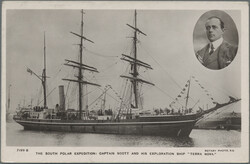 1910/1913, British Antarctic Expedition, group of six ppc: "Motor ...