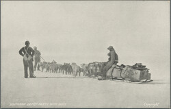 1907/1909, British Antarctic Expedition, group of six unused ppc: "S ...