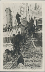 1914/1917, British Imperial Trans-Antarctic Expedition, two ppc: "S.Y ...