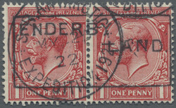 1921/1922, Shackleton-Rowett Antarctic Expedition, GB 1d. red, ...