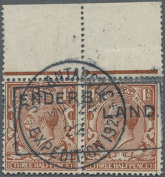 1921/1922, Shackleton-Rowett Antarctic Expedition, GB 1½d. brown, ...