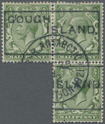 1921/1922, Shackleton-Rowett Antarctic Expedition, GB ½d. green, ...