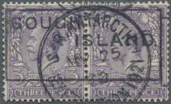 1921/1922, Shackleton-Rowett Antarctic Expedition, GB 3d. mauve, ...