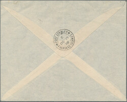 1918, South Shetlands, Falklands WAR STAMP ½d. and 1d. (oxidated ...