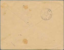 1912, Kerguelen Islands, cover bearing France 10c. rate and cachet ...