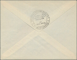 1948, TAAF, Airmail 100fr. "Icarus" on cover from "TERRE ADELIE 24.1 ...