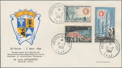1963, TAAF, Crozet Archipel and Year of the Quiet Sun, two issues ...