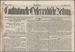 1858-1884, Lot von 6 Zeitungen mit schwarzem bzw. roten ...