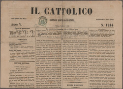 1853-1856, Lot von 4 frankierten Zeitungen (alle verschieden), je ...