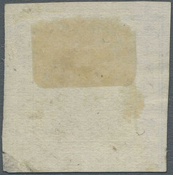 1859, 1 Kr., rechts unten etwas beschädigt, mit bisher unbekannten ...