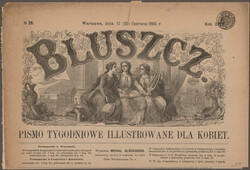 1893-1896, zwei Zeitungen "Bluszcz"1893 bzw. 1896 je mit ...
