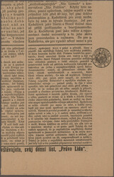 1898-1899, Lot von 6 Zeitungen je mit Zeitungsstempel, ...