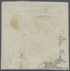 1859, 2 Kr. rot, sog. "Hohldruck", K 1 VERONA, signAutomatically ...