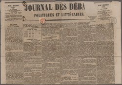 1859, 2 Kr. rot, Lot von 3 frankierten Zeitungen mit Stempeln von ...