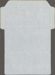 1972, 15¢ air letter on aerogramme paper, unique trial color die ...