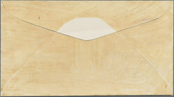 1972, 8¢ envelope approved color and die proof with slight creases ...